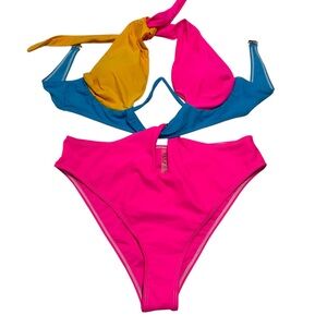 Colorful Bikini Set XL SHEIN